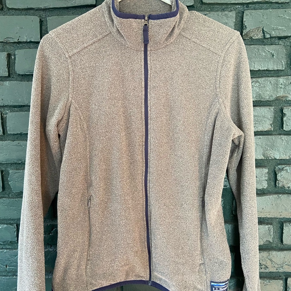 LL Bean fleece zip up